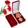 Медаль в бархатистом футляре к 100-летию образования Вооруженных сил России 