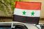 Флаг на машину с кронштейном Сирии Государственный