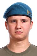 Берет ВДВ с уголком