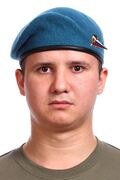 Берет с уголком ВДВ России